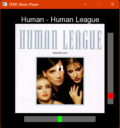 SFML Music Player Screenshot