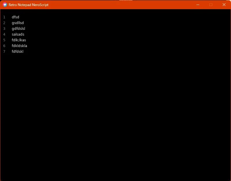 Love2D Note Editor Screenshot
